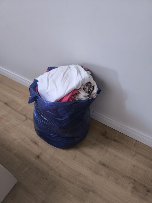 Worek ubrań do oddania