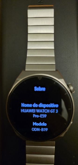 Smartwatch Huawei watch gt3 pro pulseira original metal