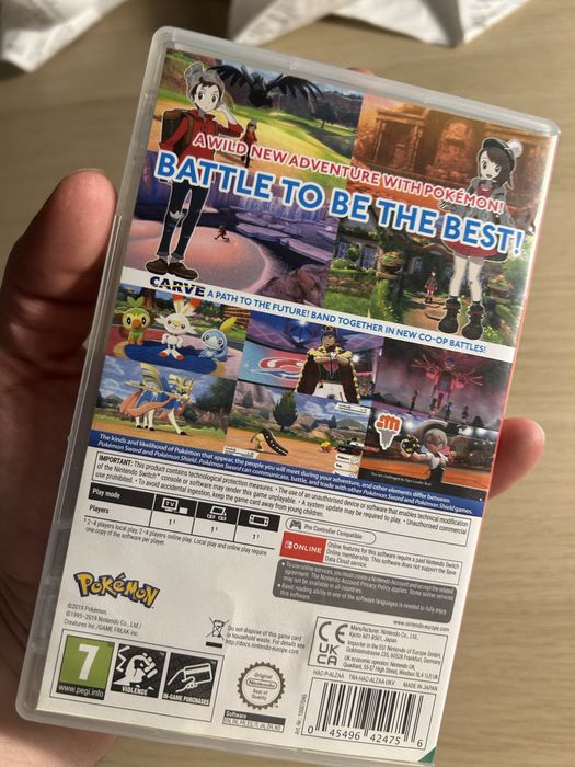 Pokemon sword nintendo switch