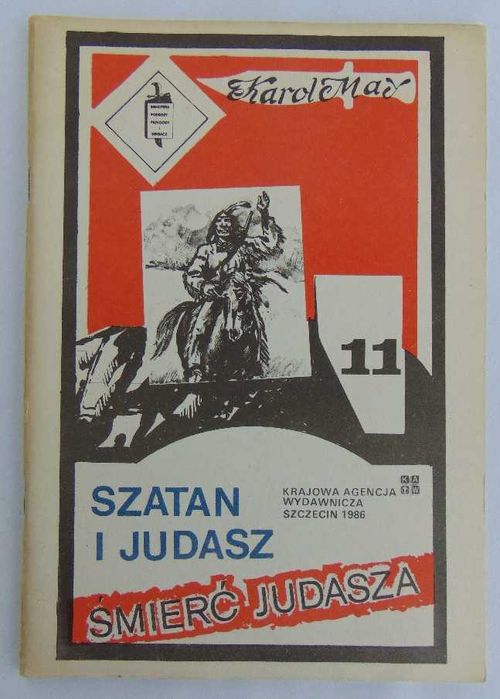 Szatan i Judasz Karol May Zestaw 11 części KAW 1986