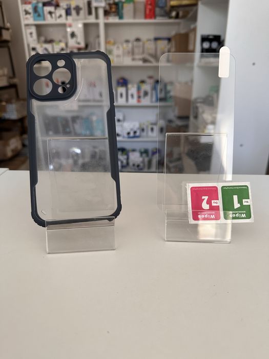 Etui + SZKŁO hartowane do iphone 13 pro