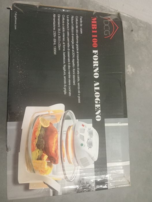 Forno halogéneo MB1100 novo na caixa 1300w