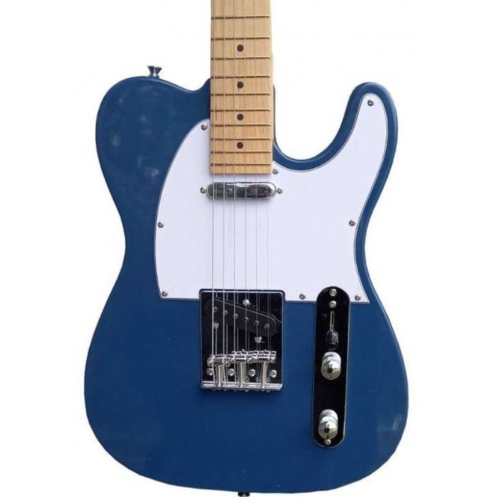Gitara elektryczna Harley Benton TE-20MN BM + kabel + kostki