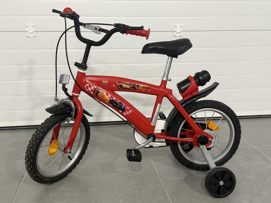 Bicicleta Infantil Cars 14” – Pouco Uso – Quase Nova