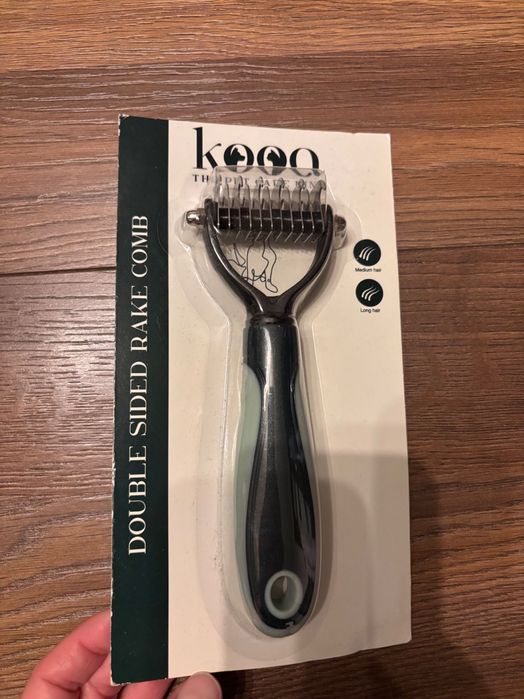 Grzebień dla psa Kooa double sided comb