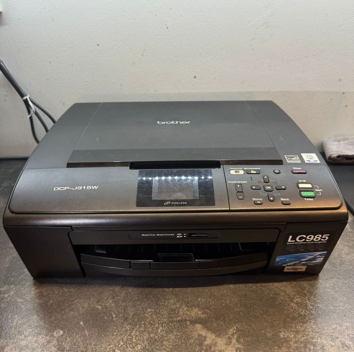 Drukarka BROTHER DCP-J315W + 12 TUSZy kartridż