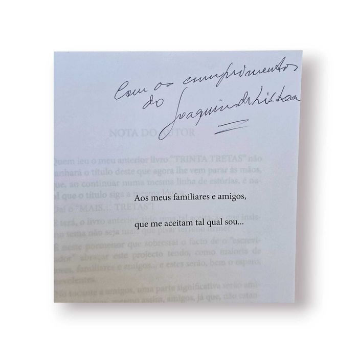 Livro “Mais… TRETAS!” – Joaquim de Lisboa (Autografado) – 1ª Edição 2012