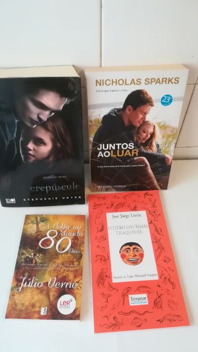 4 fabulosos  livros para Jovens