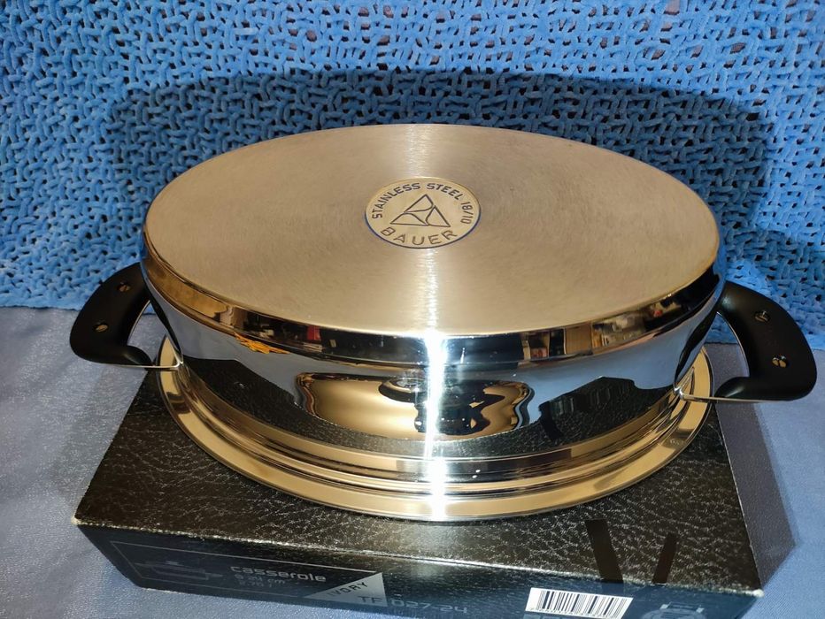 Утятница 6л бауер посуда bauer гусятница овальная жаровня бауєр