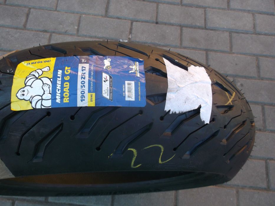 opona 190/50ZR17 Michelin Road 6 GT dot2922 Nowa gsxr yzf cbr r1 cbf