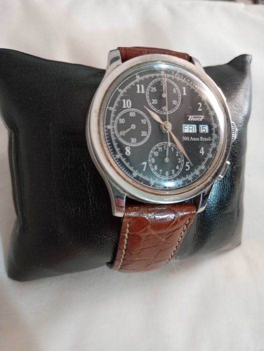 Relógio antigo tissot 500 anos brasil