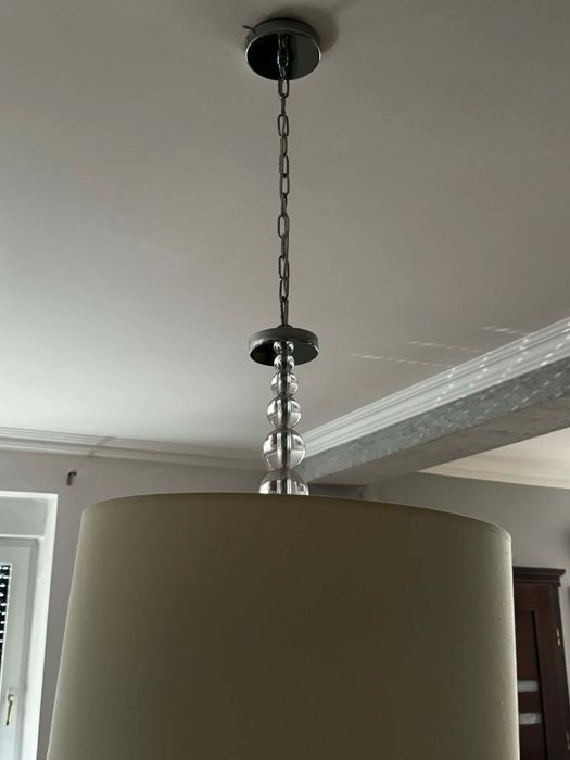 Kpl lamp glamor lamoa stolowa i wiszaca