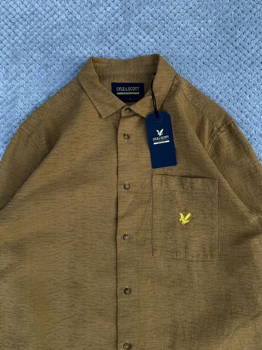 Lyle & Scott Archive Shirt Size:L сорочка плотна