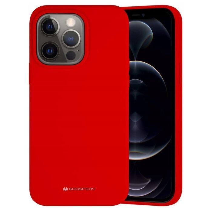 Etui do iPhone 14 Pro Mercury Silicone czerwony