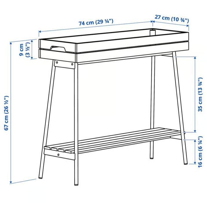 Floreira / Mesa multiusos