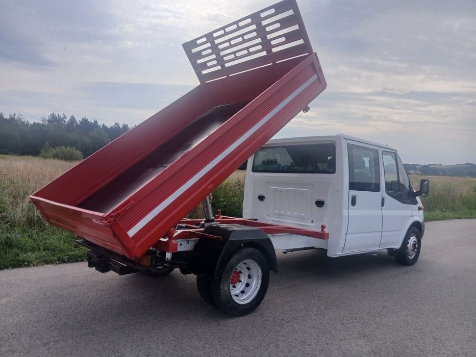 Ford transit 2.4 wywrotka kiper doka Bliźniaki brygadówka nie Sprinter daily