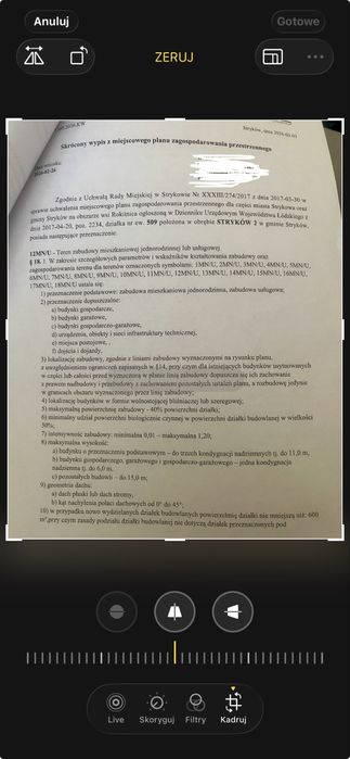 Działka Budowlana Wola Błędowa  gm Stryków