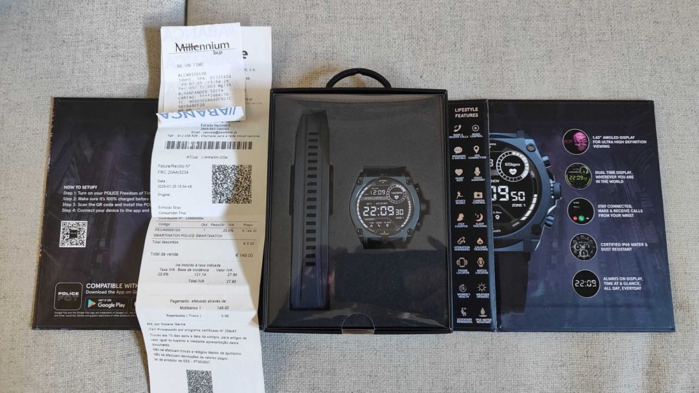 Smartwatch marca Police