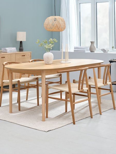 Stół do jadalni MARSTRAND 100x200/280 naturalny dąb