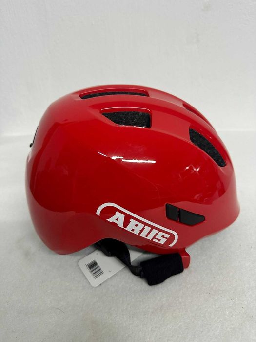 Kask rowerowy dziecięcy abus smiley 3.0 S 45-50 Shiny Red