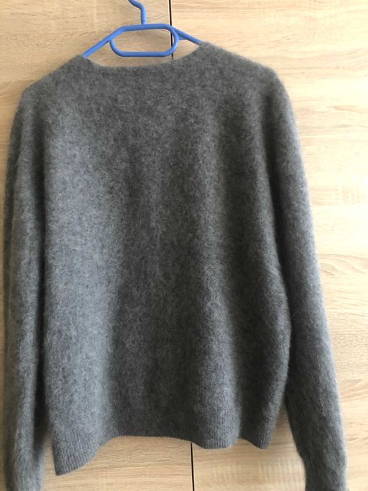 Kardigan kaszmir, jedwab, merino wool.