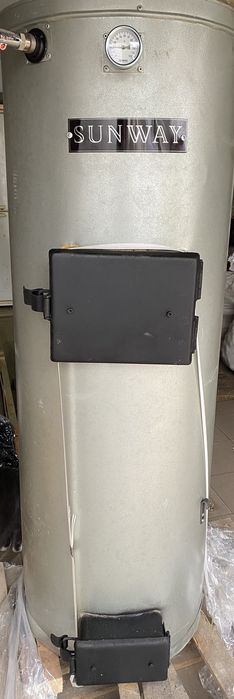 Котел Sunway твердопаливний 18 квт з механікою твердотопливный
