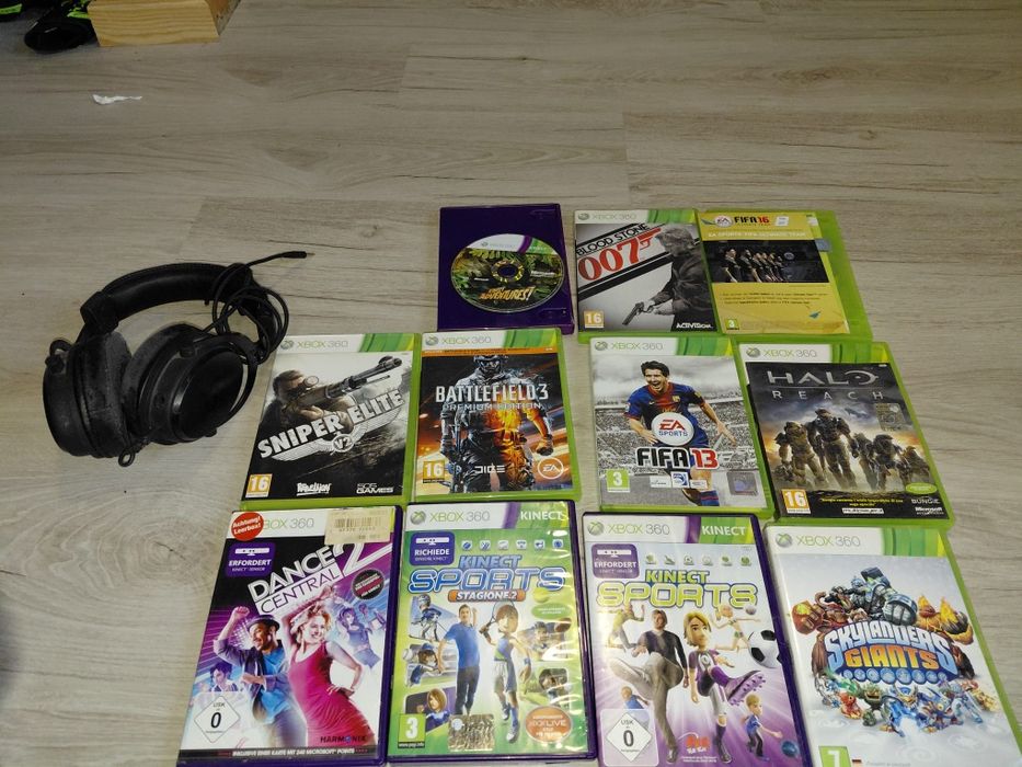 Xbox 360+ zestaw gier