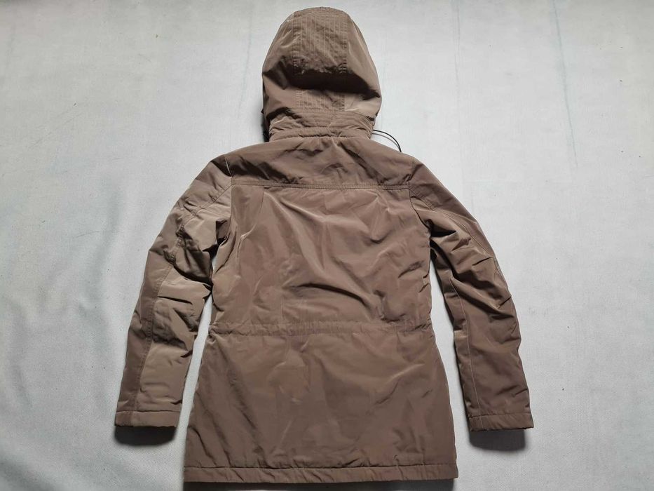 TOMMY HILFIGER - Thermore / Damska Parka roz. S IDEAŁ ^ -