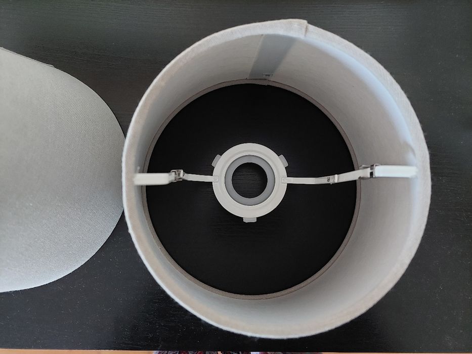 Abajours cinza opaco