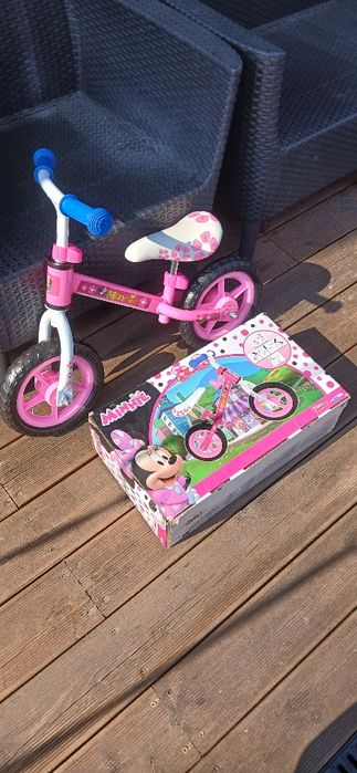 Rowerek biegowy minnie