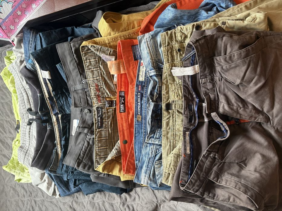 Zestaw spodni meskich Zara cipo baxx cross itd