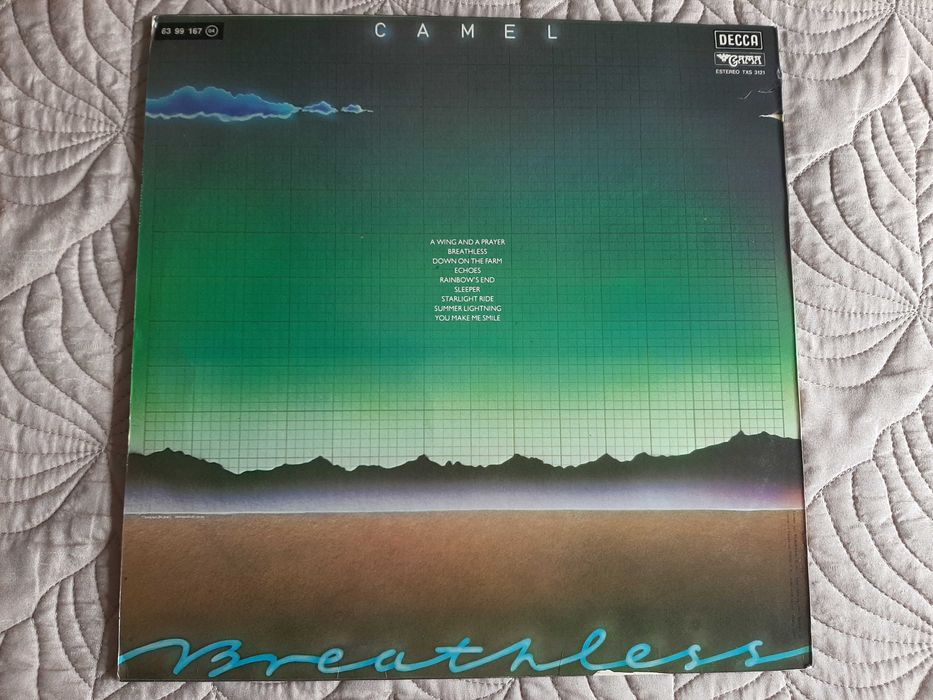 Camel - Breathless - Espanha - Vinil LP