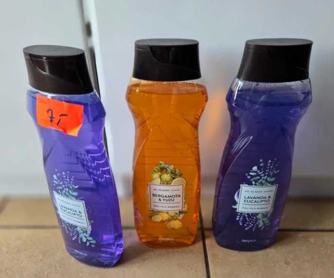 3 x zel do kapieli 750 ml