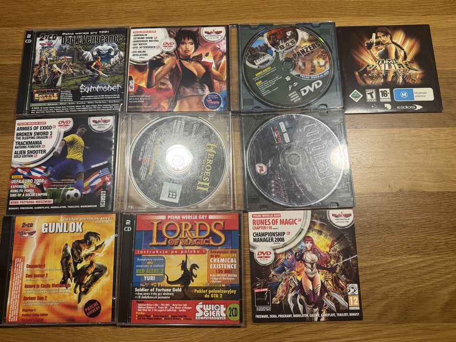 Gry z Czasopism CD-Action / Sgk ~45 Szt. | Heroes II, Chasm, Messiah, Painkiller