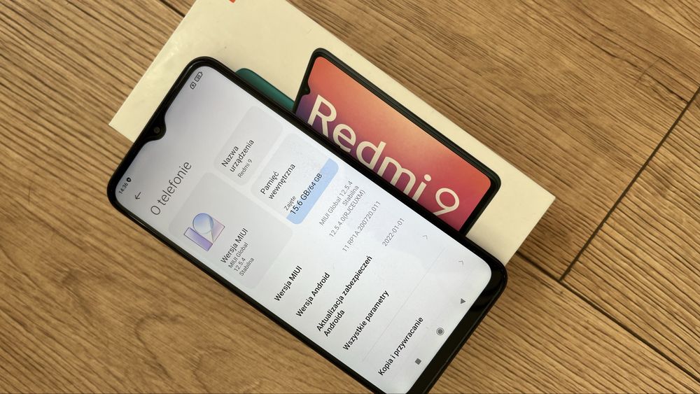 Xiaomi Redmi 9 grafitowy 64GB