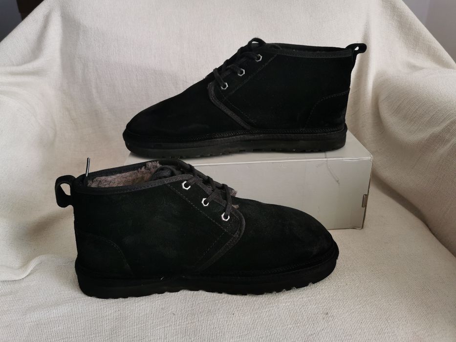 Ugg Australia Neumel skórzane ocieplane trzewiki 43