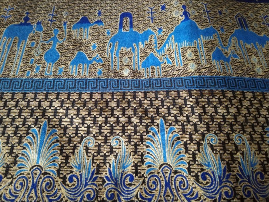 Sari Oriental Malásia/Indonésia NOVOS Seda/Algodão

Sari Oriental