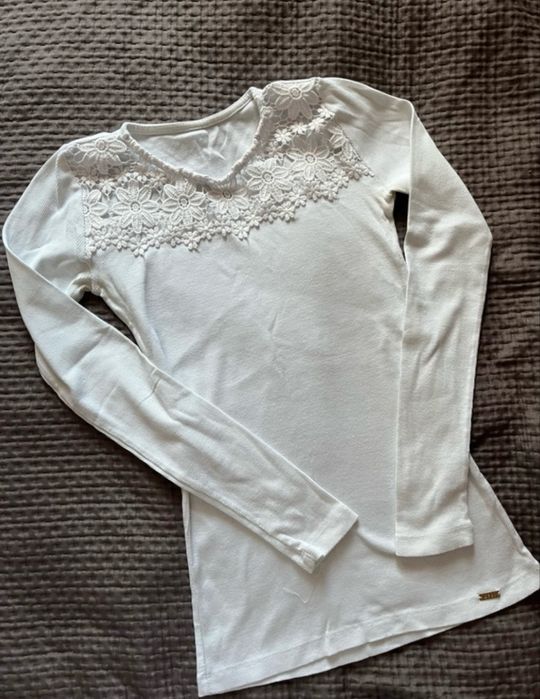 Bluzka damska biała elegancka