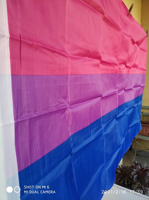 Bandeira Bissexual 150x90cm NOVA