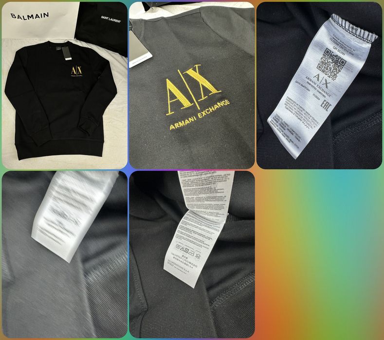 Bluzy męskie burberry armani metki premium
