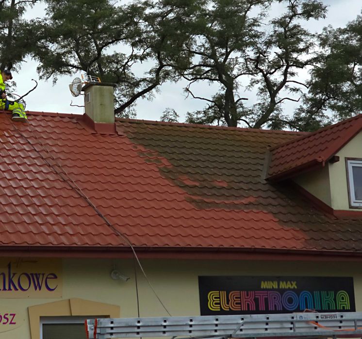 Mycie kostki elewacji dachów Malowanie dachów