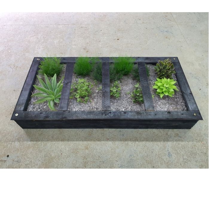 Donica kwietnik warzywniak  180 x 90 cm zielnik grządka skrzynia ogrod