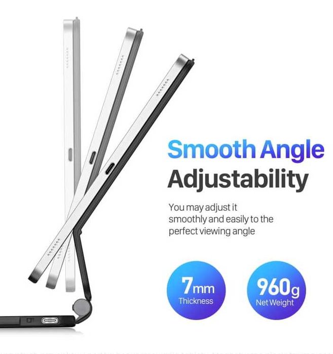 Dux Ducis MK Smart Keyboard do Samsung Galaxy Tab S10+ S9+ S9 FE+