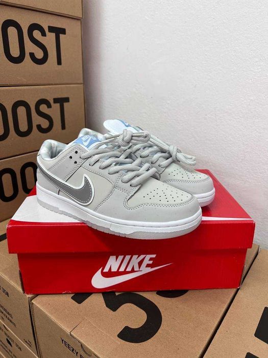 Женские кроссовки Nike Dunk SB lobster / Найк СБ данки серые 37 38 39