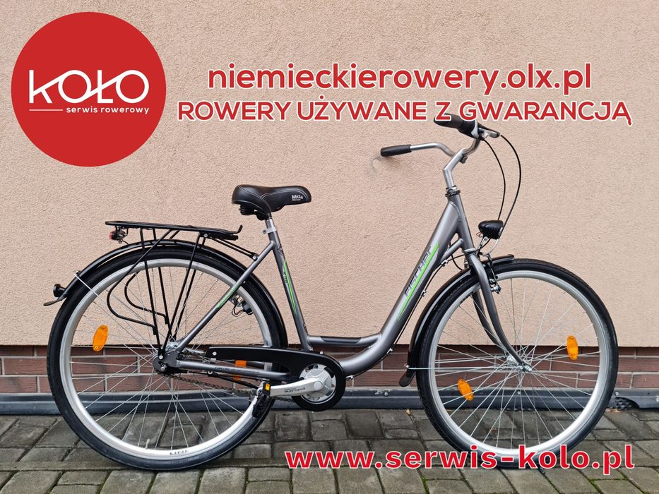 Rower damski damka FISCHER koła 28 SHIMANO NEXUS aluminium rabat