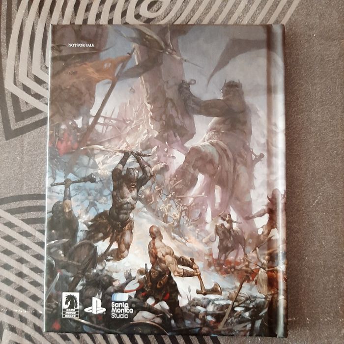The art of god of war minibook