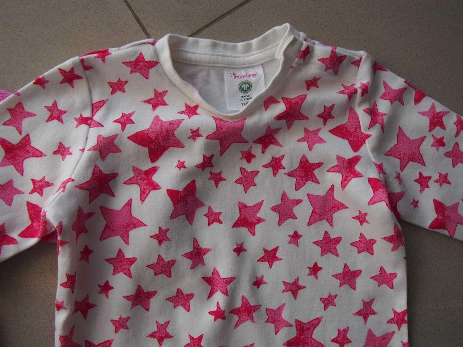 Pajac piżama śpiochy 74 cm 2 sztuki