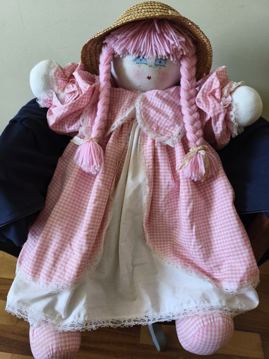 Boneca de pano altura 0.70