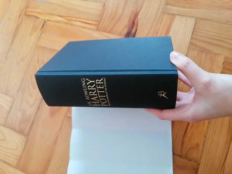 Livro Harry Potter and the Order of the Phoenix, 1a edição