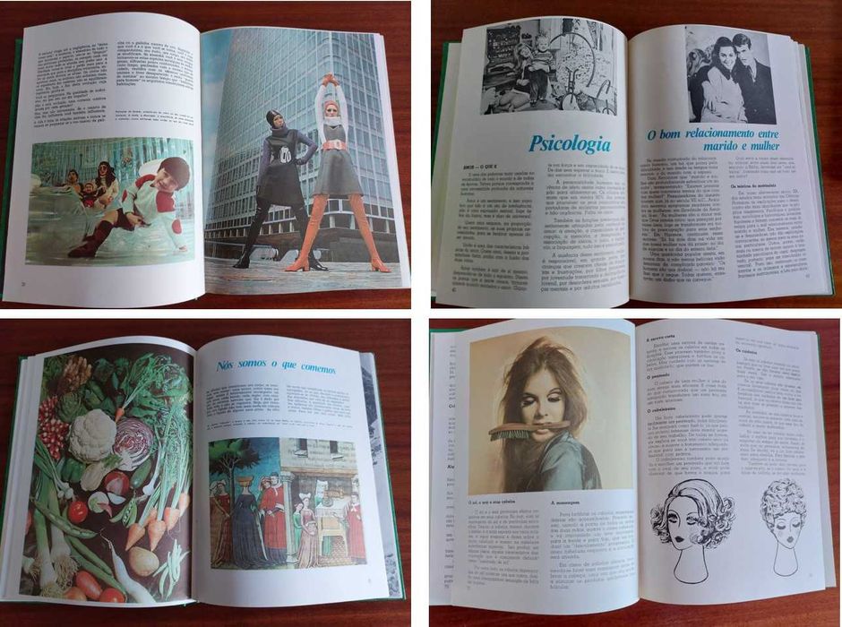 Livros Anos 60-80 sobre o papel da mulher na sociedade